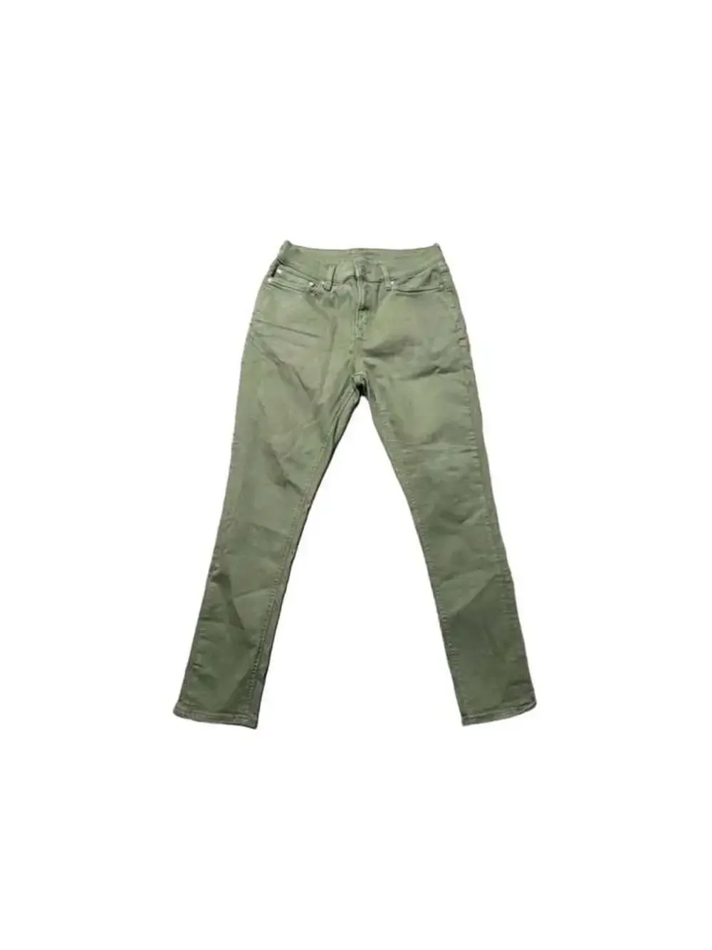 Banana Republic Travel & Leisure Skinny Fit Olive Green Jeans Size 31x30